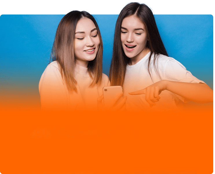 Social media interaction identification illustration