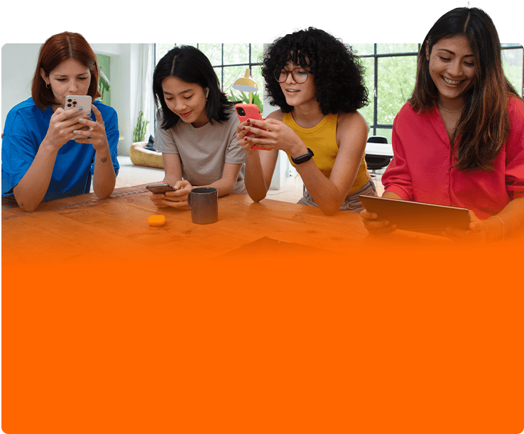 QR code prospect identification illustration